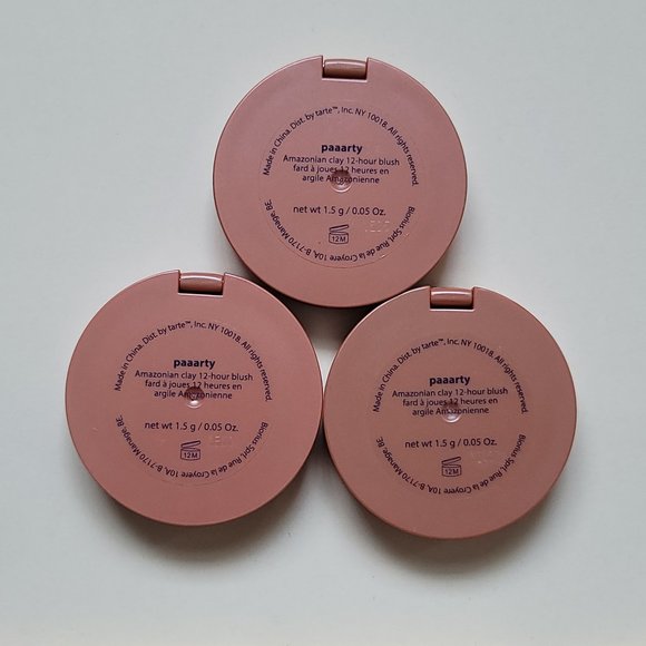 Tarte Lot-3 x PAAARTY Blush (0.05 oz. each/Travel) - Picture 6 of 6